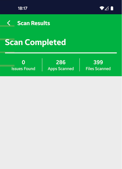 Phone Guard failed to detect malware