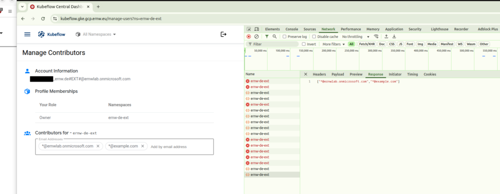 Add Victim to the Managed Contributors List