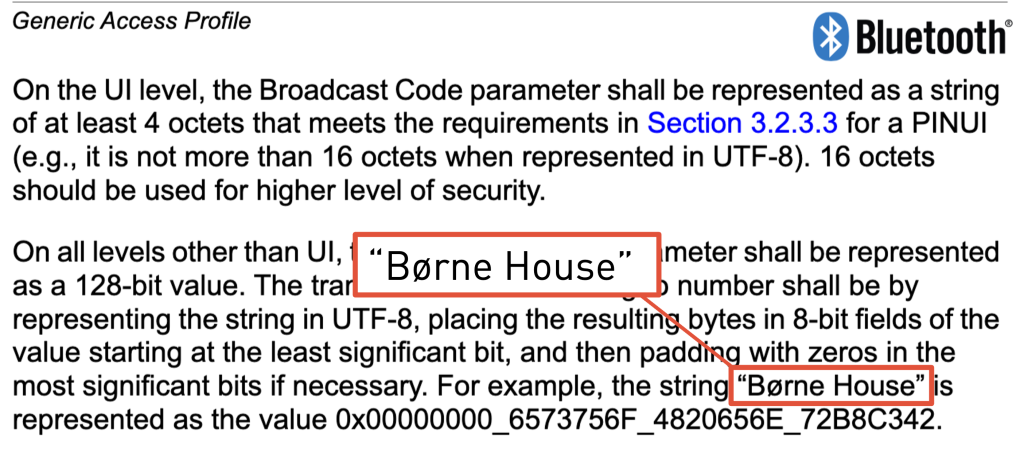 Passcode Example Specification