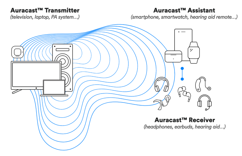 Auracast Roles