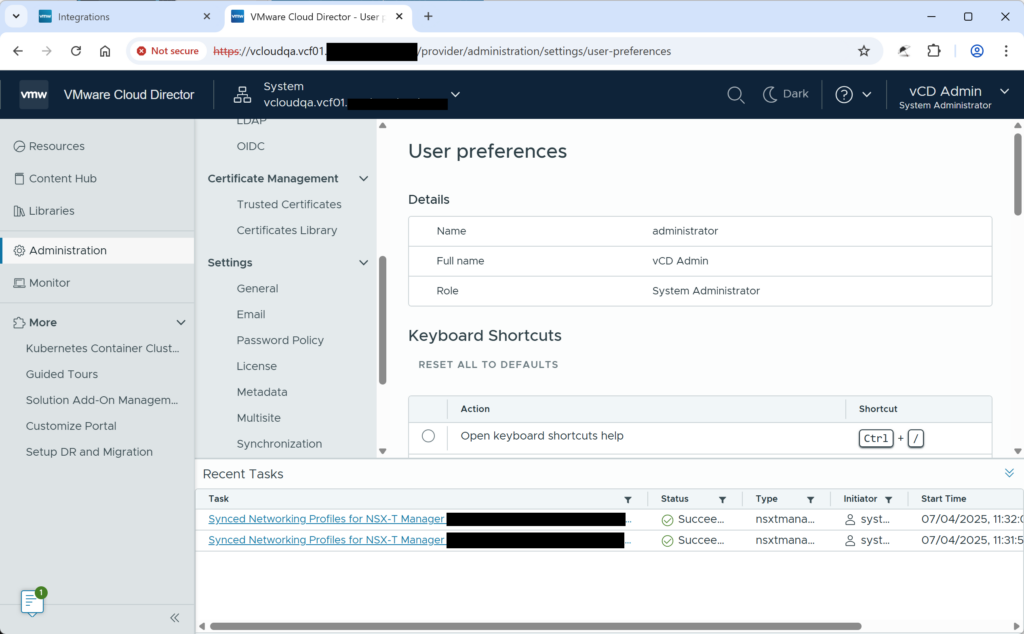 Figure 11: Use stolen VCD credentials